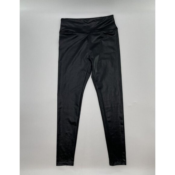 Wild Fable Women’s Faux Leather Leggings Liquid  Size Small - Picture 3 of 7